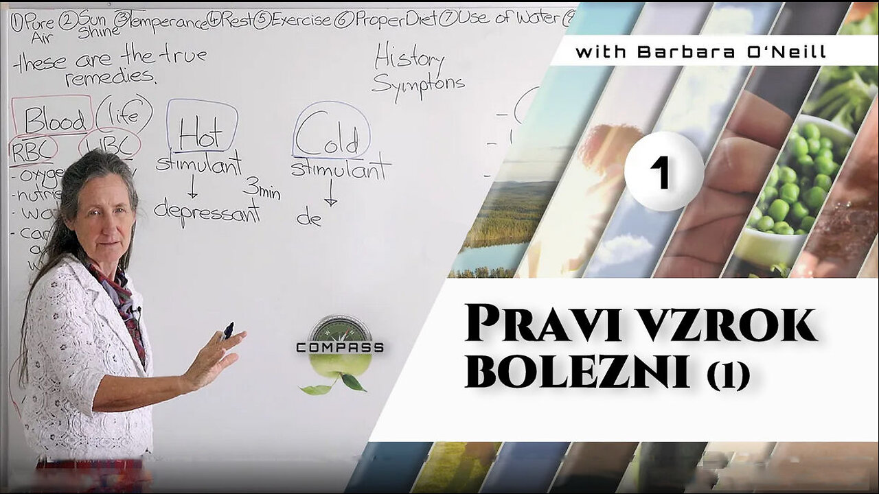 Kompas zdravja 1 - Pravi vzrok bolezni (1) | Barbara Oneill