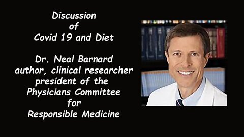 Discussion of Covid 19 and Diet