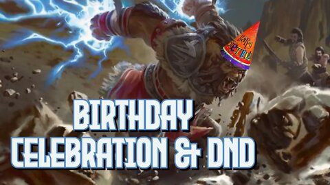 Yeticast birthday D&D celebration