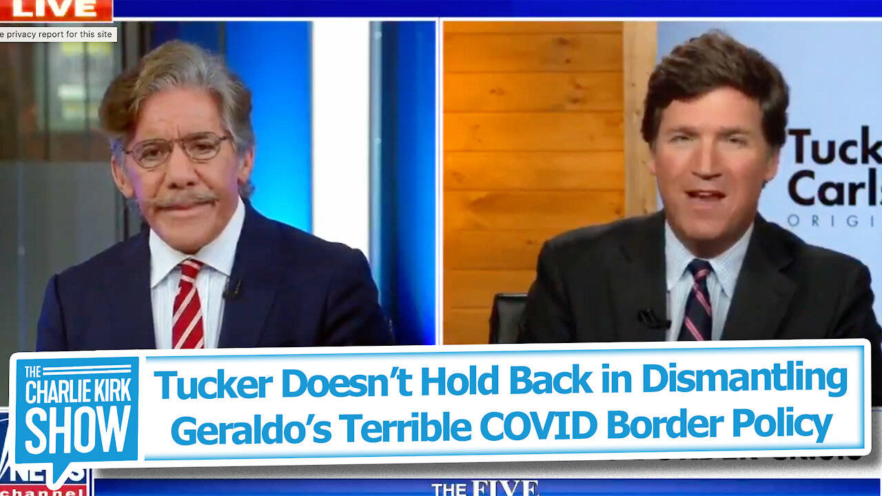 Tucker Doesn’t Hold Back in Dismantling Geraldo’s Terrible COVID Border Policy