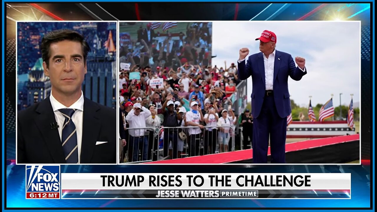 Jesse Watters: Trump Ripped the News Cycle Right Out of Kamala Harris' Hands