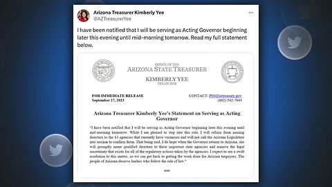 Arizona Governor Disappears From Her Job For Nearly 24 Hours