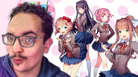 DISSERAM QUE É QUENTE E SANGRENTO - DOKI DOKI LITERATURE CLUB - PARTE 1