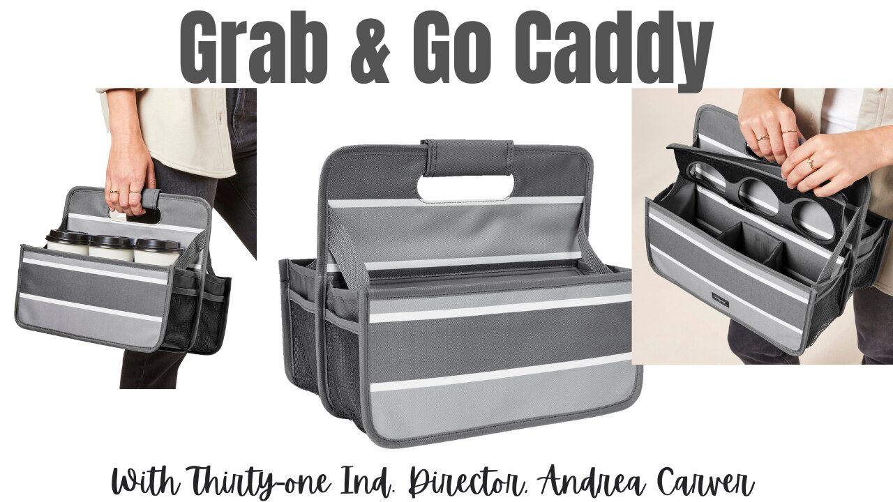 🚗Grab & Go Caddy | Ind. Thirty-One Director, Andrea Carver