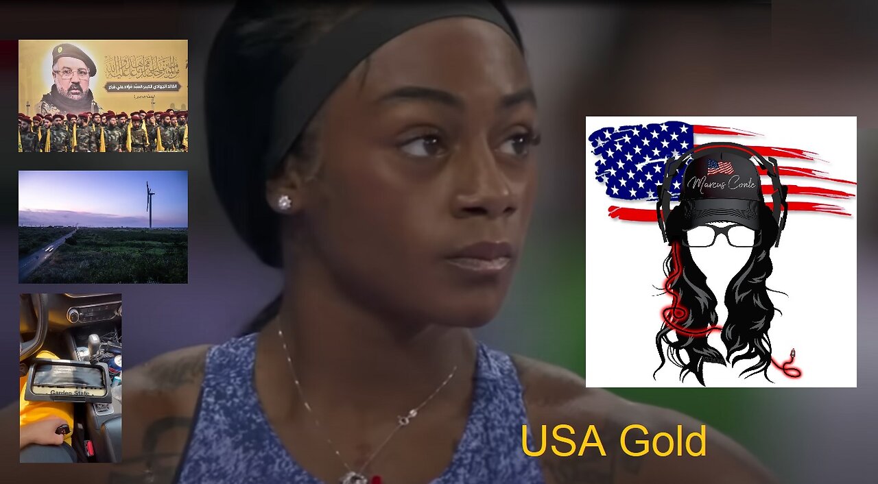 Sha’Carri Richardson GOLD, Hezbollah rockets, ghost plates, fake green new deal