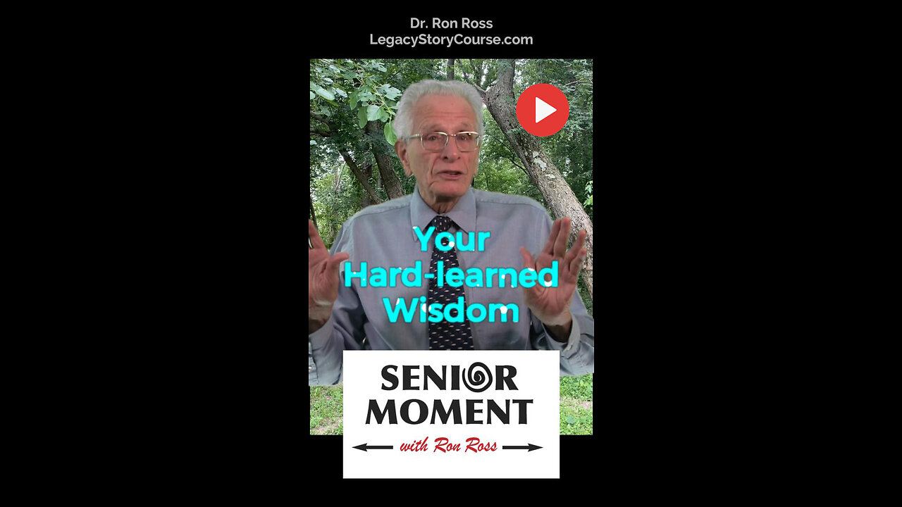 Your Hard-Learned Wisdom