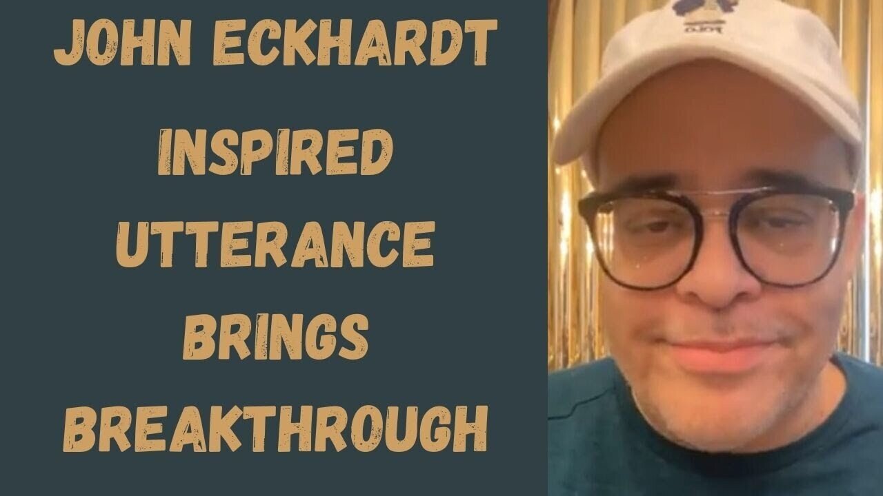 John Eckhardt-Inspired Utterance Brings Breakthrough