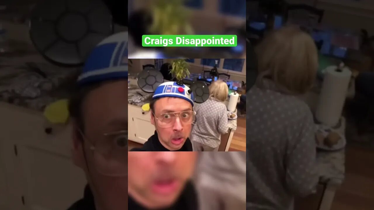 Does Micky Mouse ears have beep boop bop buttons …? #kyledunnigan #craig #mickymouse #starwars
