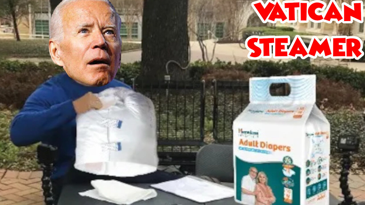 Rumor Is That Joe Biden Pooped Himself At Vatican Meeting