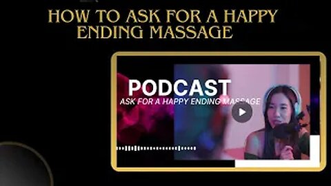 Massage and happy ending