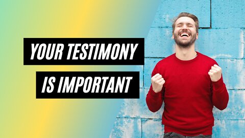 He is God - Holy Spirit Power | Your Testimony is Important