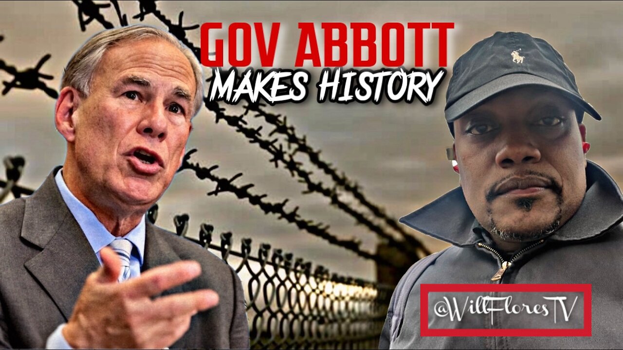 Governor Greg Abbott Makes History 🇺🇸