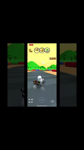 Mario Kart Tour - BBIA Parafoil Glider Gameplay (Frost Tour Premium Challenges Reward)