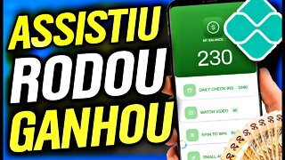 [URGENTE 😱] NOVO APP DE GANHAR DINHEIRO PAGANDO PRA ASSISTIR VÍDEOS E RODA UMA ROLETA