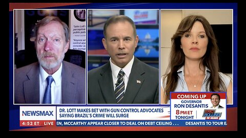 On NewsMax’s Chris Salcedo Show: To Discuss Gun Control and Brazil’s Firearm Ban