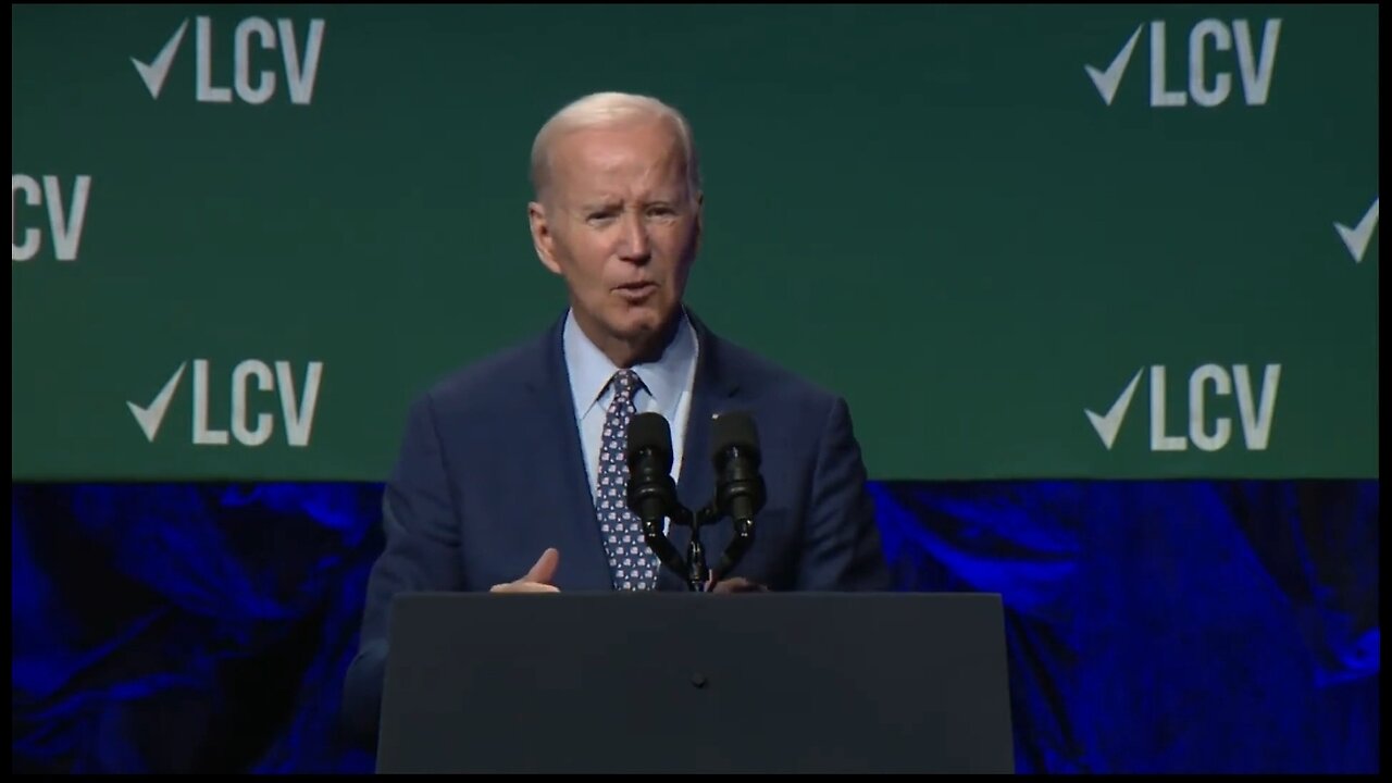 Biden Goes Off Script and Gets Confused