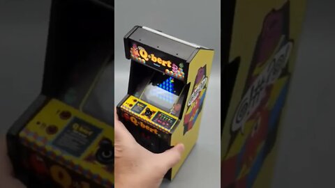 First Look - New Wave Toys Q*Bert X Relicade Arcade Cabinet #Shorts