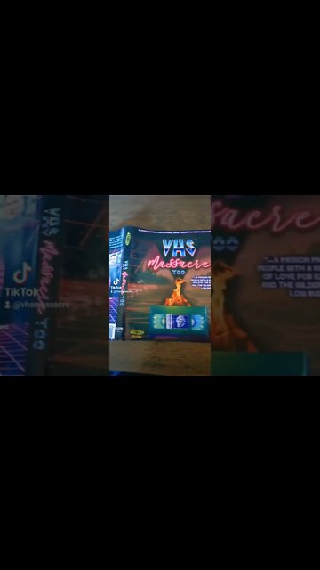 The VHS Massacre Too Blu-ray is now out through Troma entertainment!!