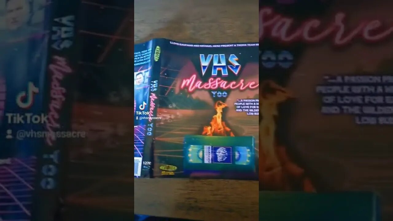 The VHS Massacre Too Blu-ray is now out through Troma entertainment!!