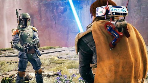 Meeting Boba Fett Scene (Star Wars Jedi Survivor) 4K ULTRA HD