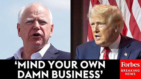 Tim Walz Explains 'Golden Rule' To Donald Trump During Wisconsin Rally