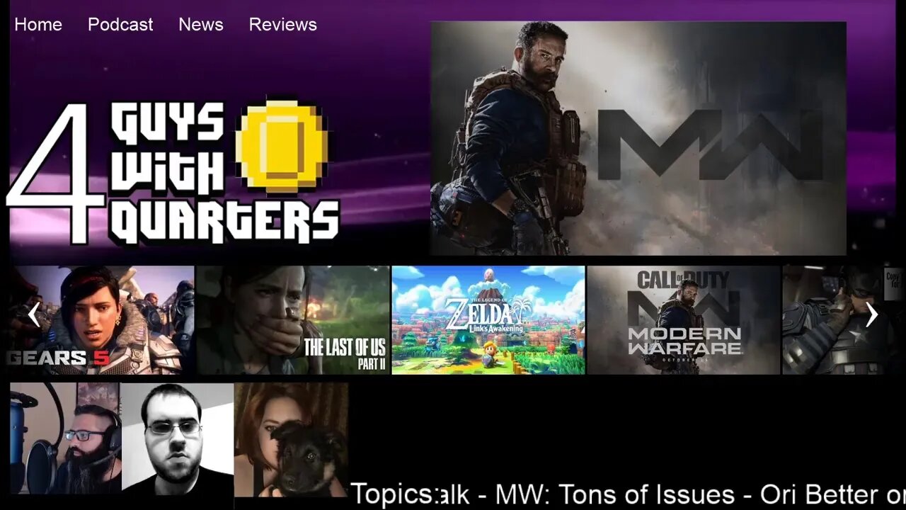 4GwQ Podcast S02 E06: Gears 5, The Last of Us 2 Trailer, Links Awakening, MW 2019 and More!