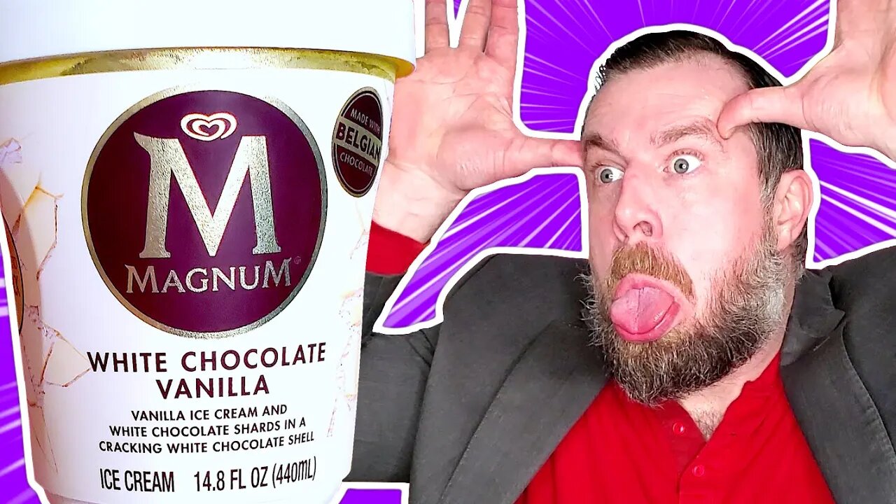 Magnum White Chocolate Vanilla Ice Cream Tub | Got To Crack It Up!