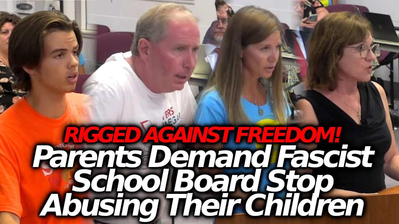 Douglas Parents Against Largely Unpopular Mask Mandates. School Board Mask Abuse Of Children