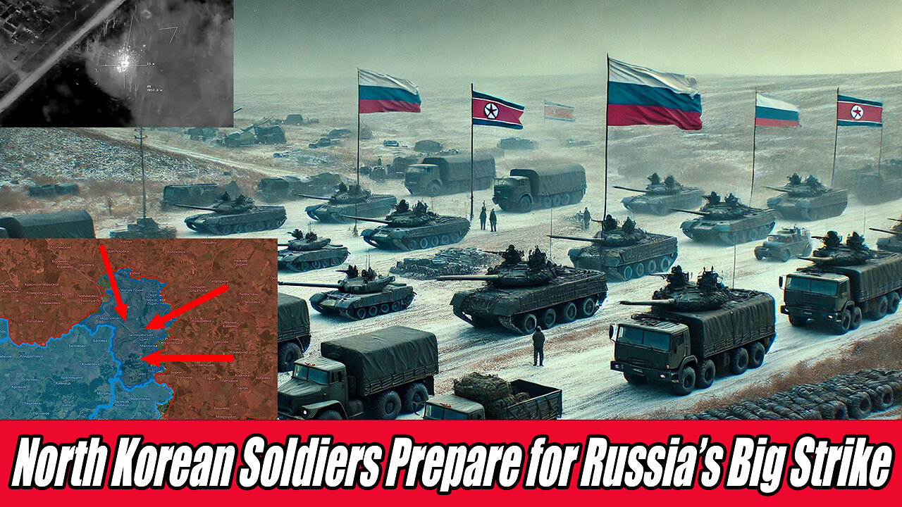 North Korean Soldiers Prepare for Russia’s Big Strike in Kursk!