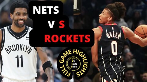 Houston Rockets vs Brooklyn Nets | Full Game Highlights