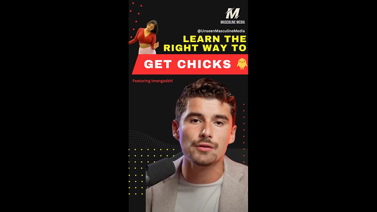 Learn the right way to get chicks! 🐥🚀 #LifeHacks #DatingTips #ViralShorts -ft ImanGadzhi