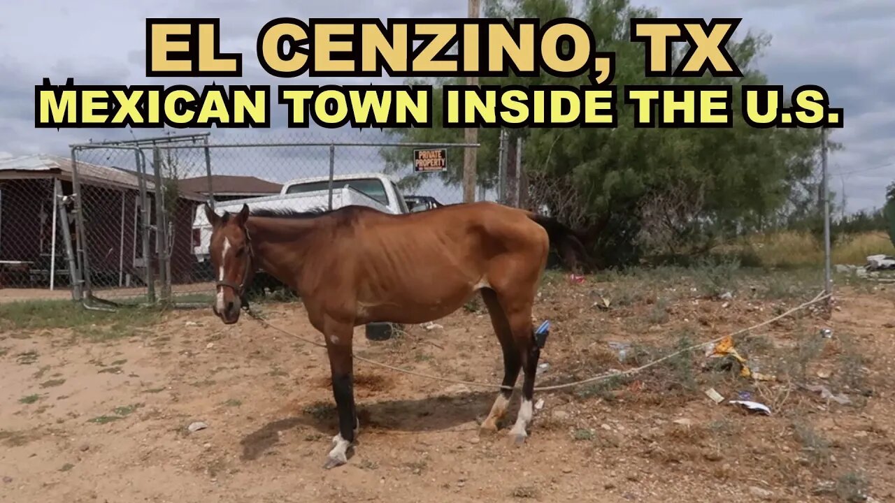EL CENIZO, TX: A Mexican Town INSIDE The United States - Only Language Spoken Is Spanish
