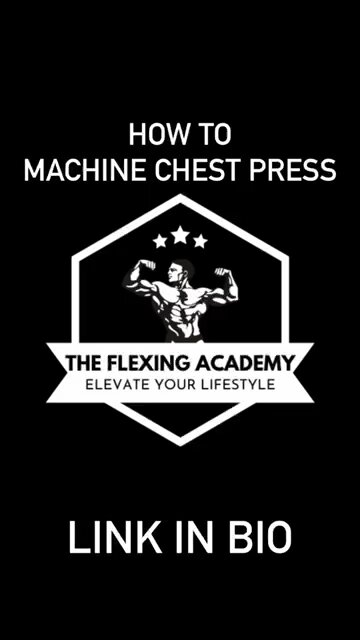 How to use machine chest press in the gym