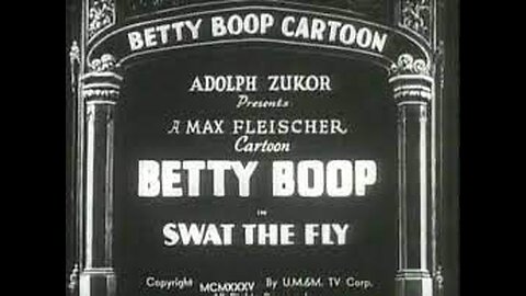 Betty Boop Swat the Fly 1935 full length Cartoon