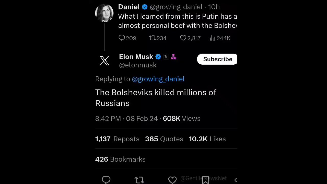 But Who Are The Bolsheviks Elon Musk. 🤔😳. #Elon_Musk