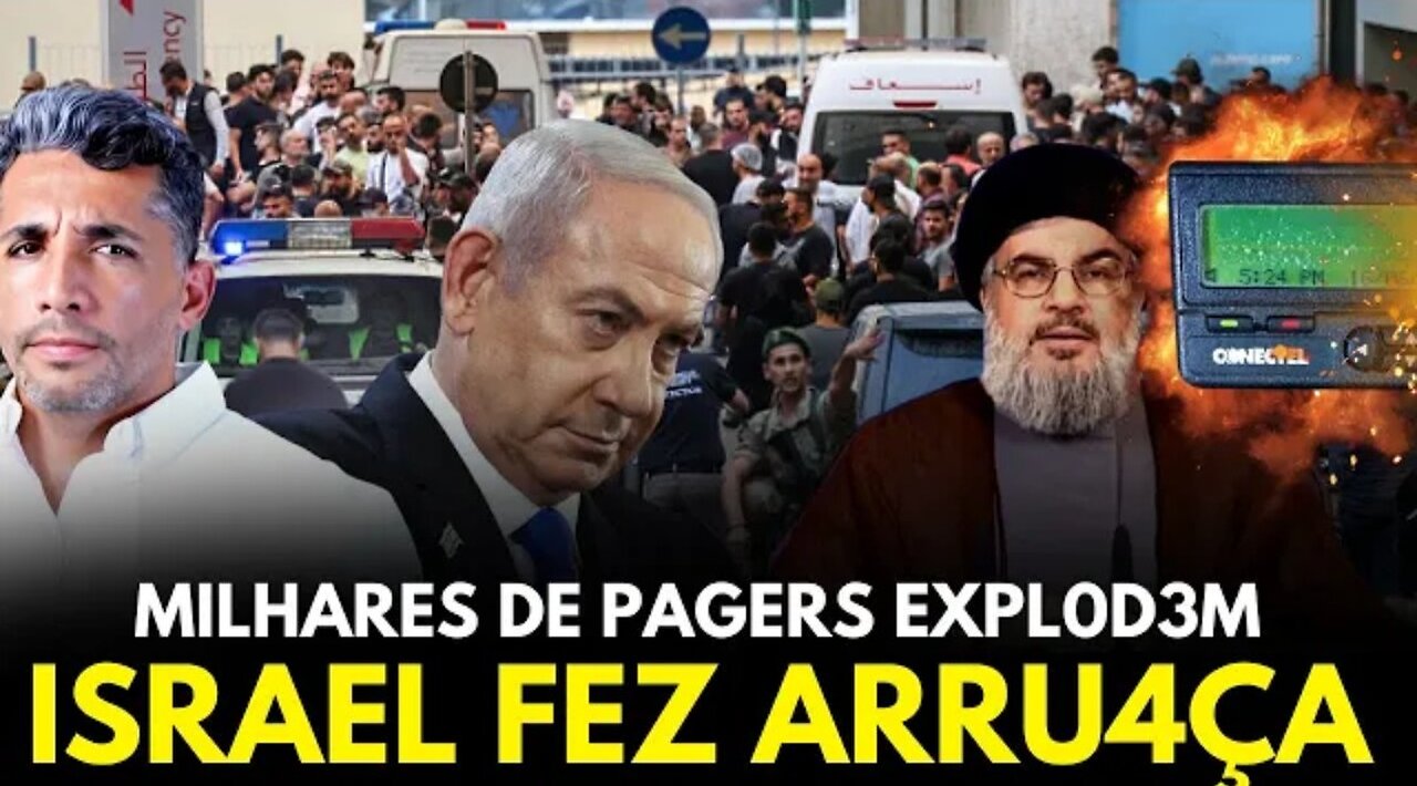 BIZARRE INTELLIGENCE ACTION! HEZBOLLAH PAGERS EXPLODE!