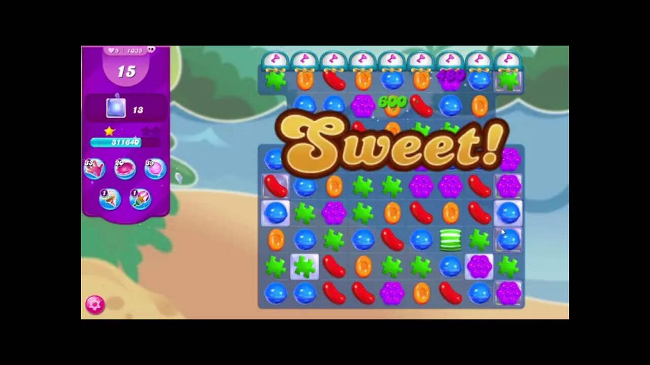 Candy Crush Saga Level 1035