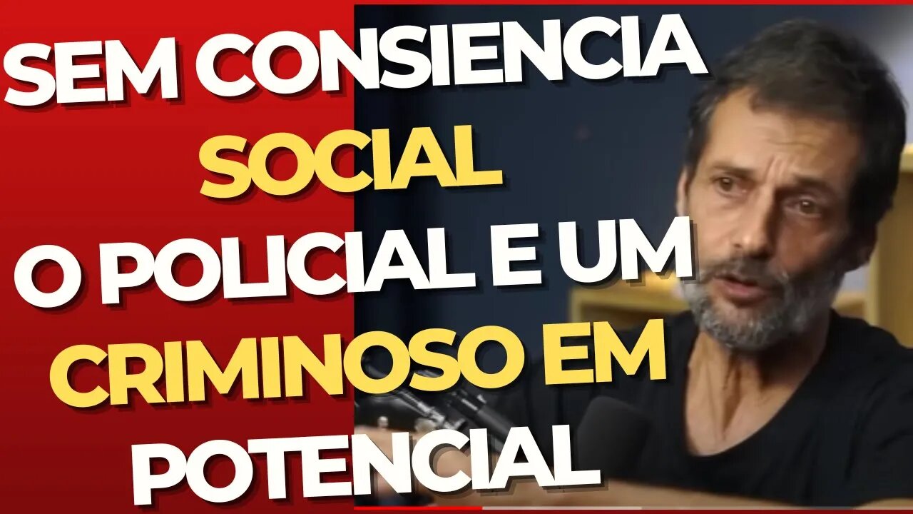 CONVIDADO DO FLOW FALA SOBRE A POLICIA | CORTES BOM PODCAST |