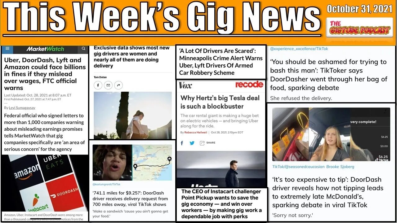 This Week's Gig News 10/31/21 | The GigTube Podcast