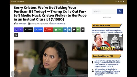 Sorry Kristen, We’re Not Taking Your Partisan BS Today! — Trump Calls Out Far-Left Media Hack