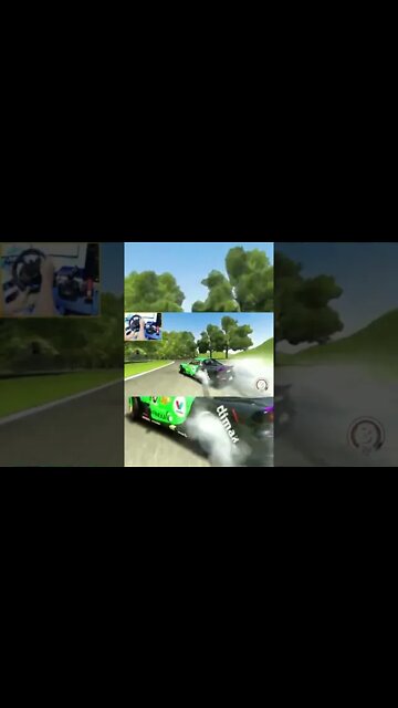 Assetto Corsa Drift Mazda Rx-7 Steering wheel G29#shorts