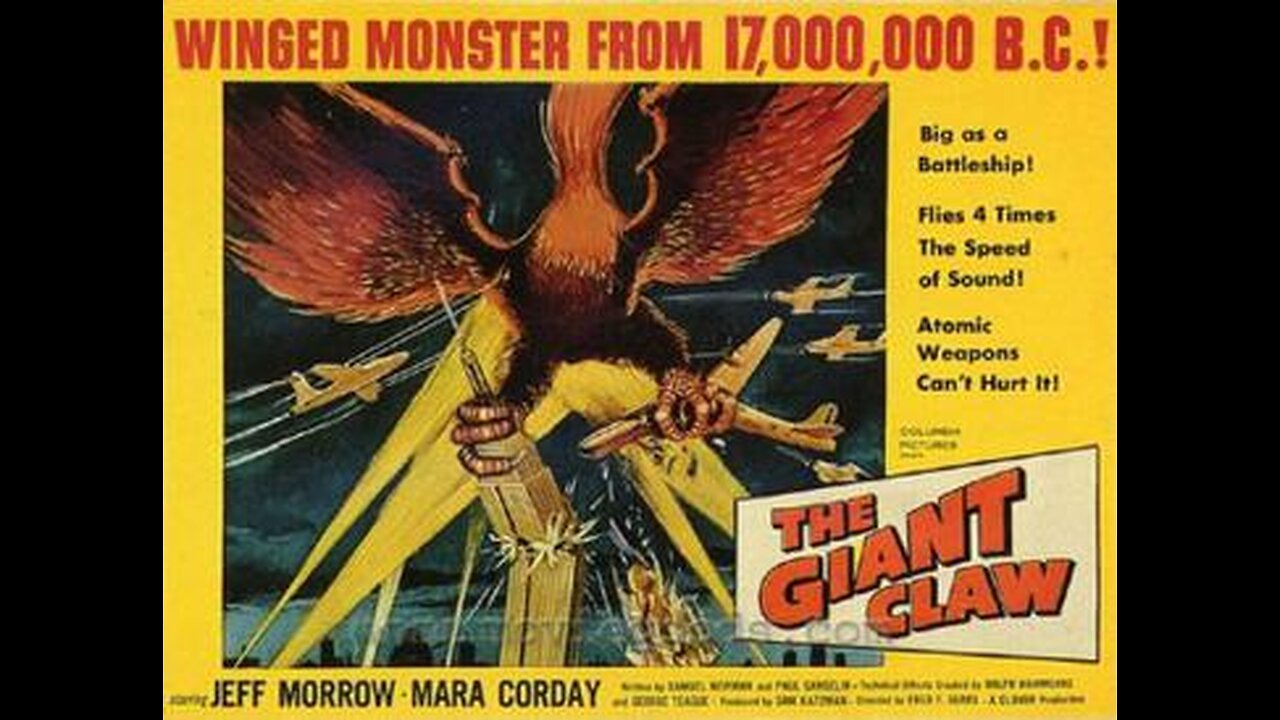 Trailer #1 - The Giant Claw - 1957