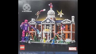 Unboxing & Building Lego 76294 X-Men: The X Mansion-Part 1