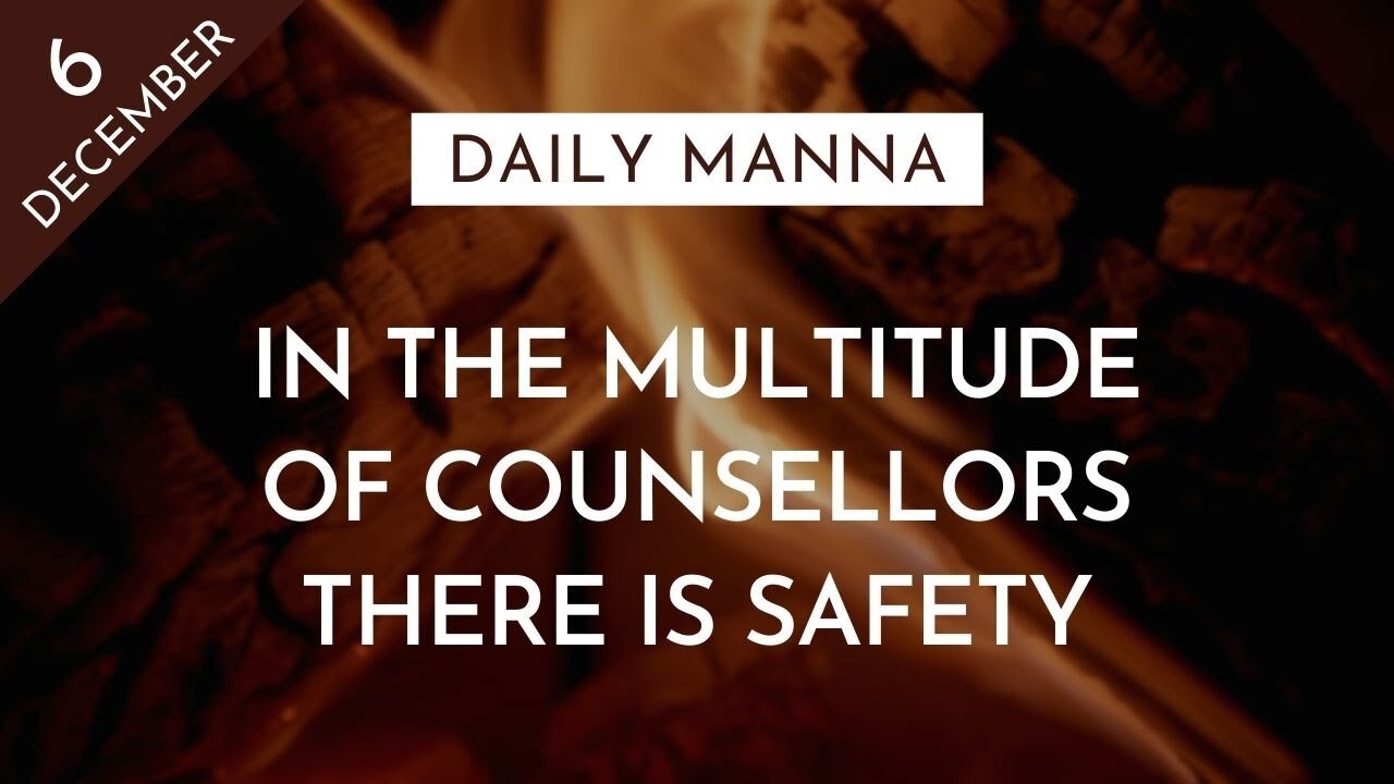 In The Multitude Of Counsellors There Is Safety | Proverbs 11:14