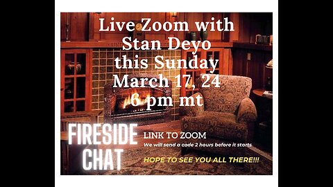 STAN DEYO LIVE ZOOM 3 17 24