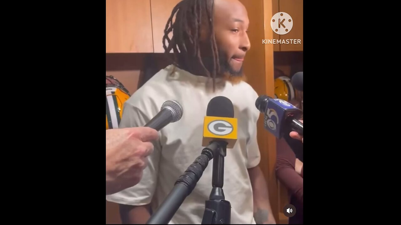 Aaron Jones emotional after Loss to the Vikings