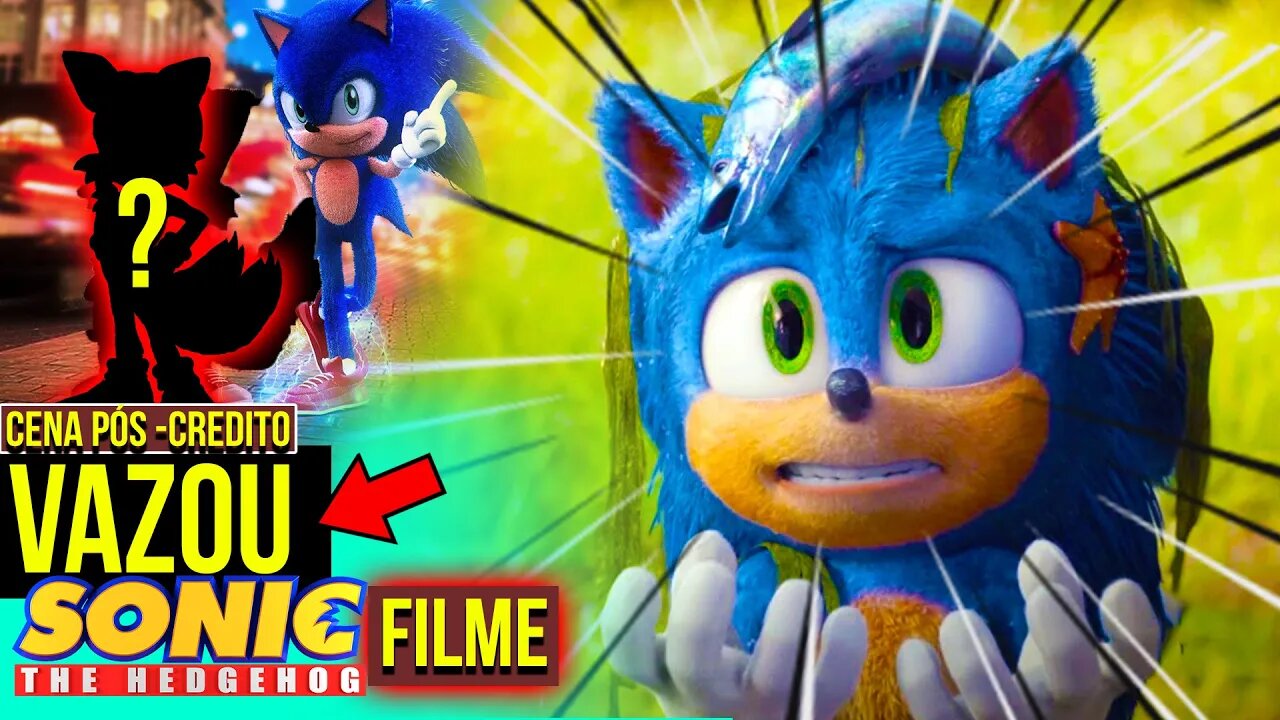 VAZOU!?! CENA Pós-Crédito do FILME DO SONIC com ELE 😱