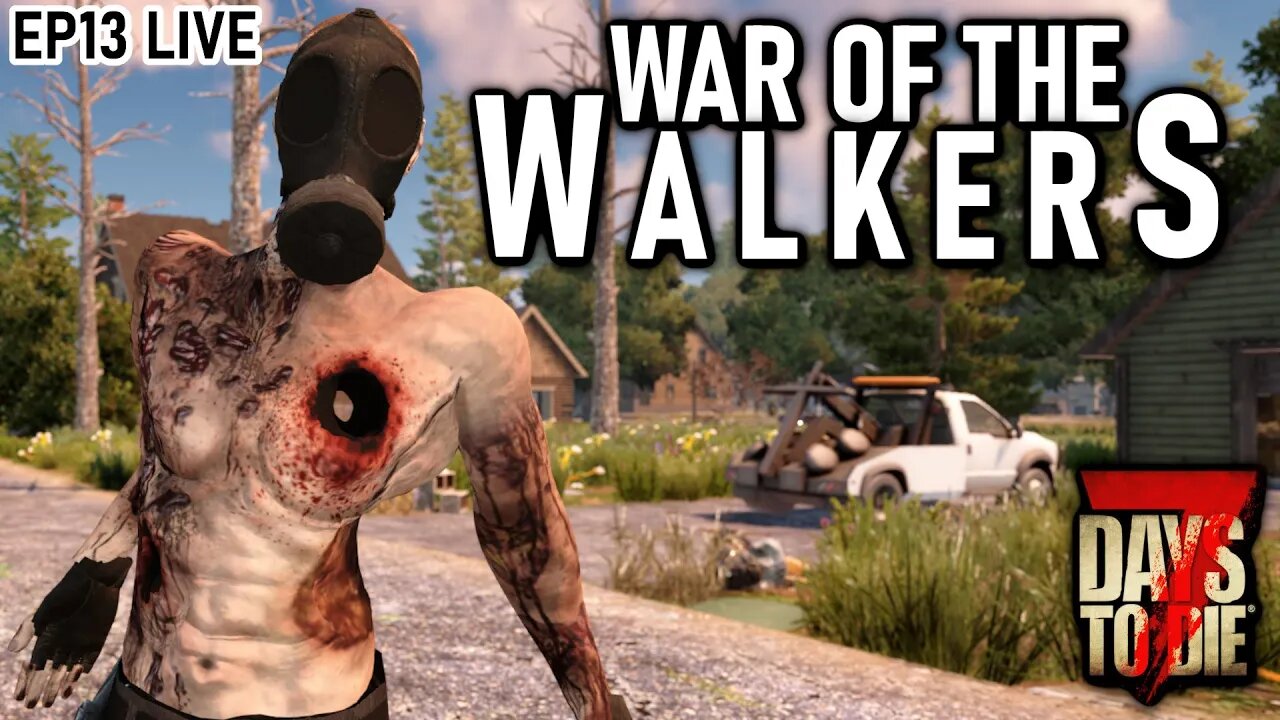 7 Days to Die | War of the Walkers | END #live | Difficulty Increased!