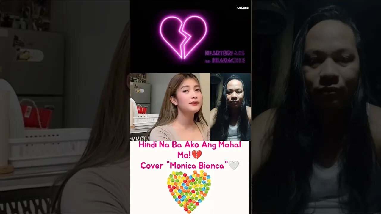 Hindi Na Ba Ako Ang Mahal Mo 💔 (Rockstar) Cover by "Monica Bianca"🤍 #monicabianca #rockstar #viral