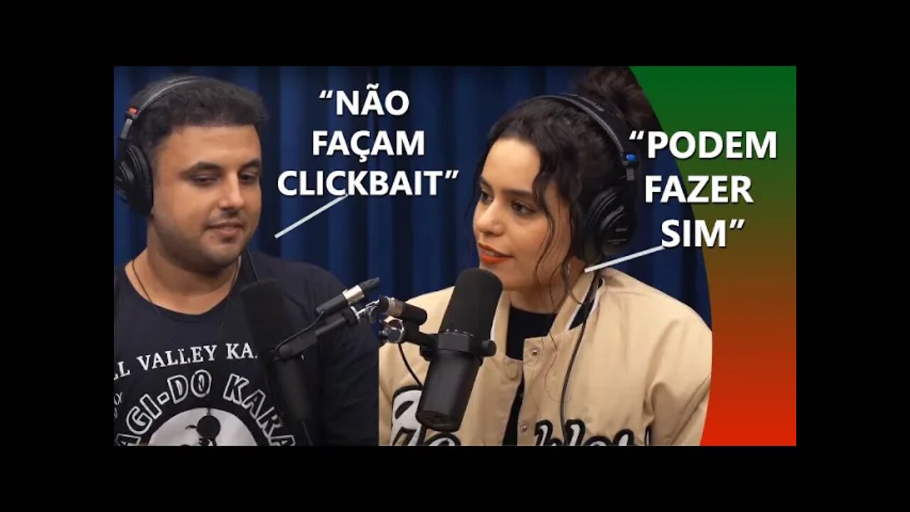 YAS INCENTIVA O CLICKBAIT E O CONVIDADO FICA CONSTRANGIDO | Super PodCortes